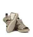 SANDALIAS CONFORT DE CUÑA PARA MUJER FLUCHOS SMASH F1972 BEIGE