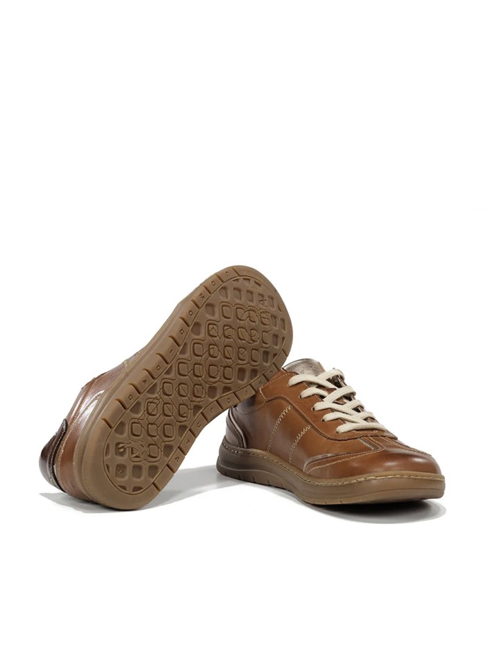 ZAPATO DEPORTIVO DE PIEL PARA MUJER FLUCHOS JUNGLE F2430 CUERO