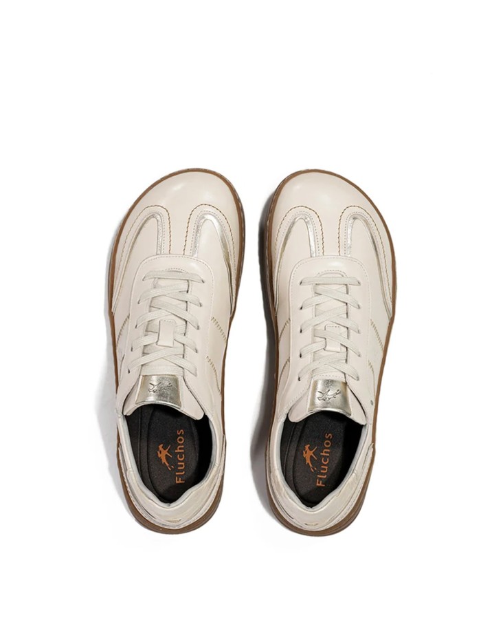 ZAPATOS DEPORTIVOS DE PIEL PARA MUJER FLUCHOS F2430