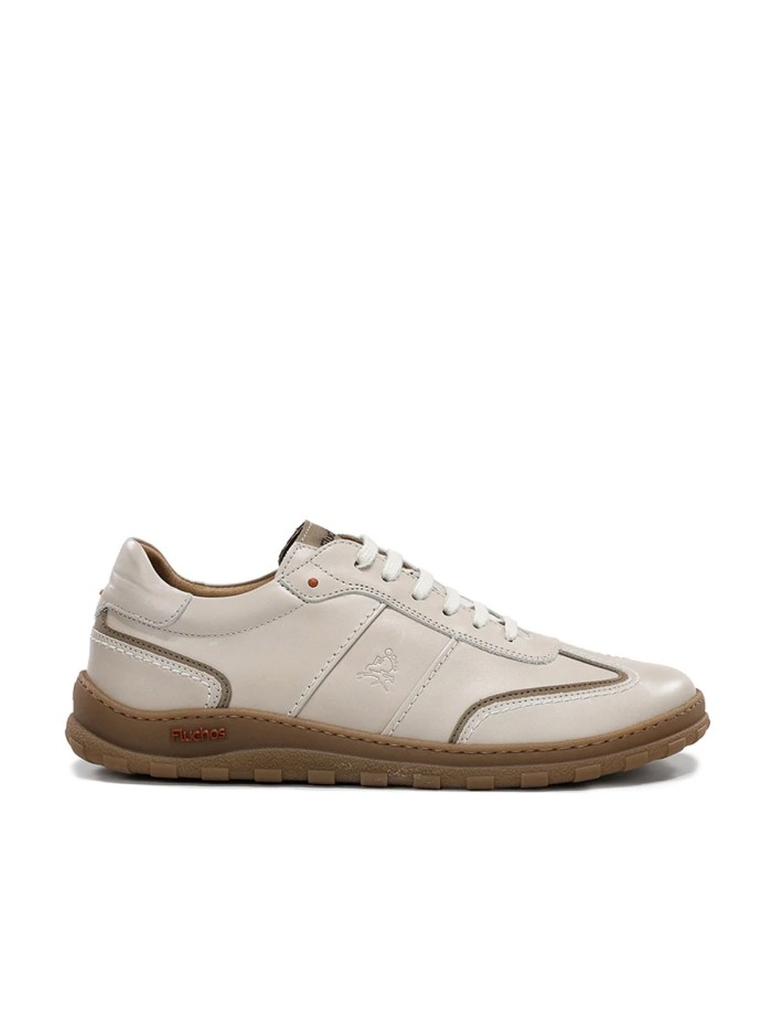 ZAPATO DEPORTIVO DE HORMA ANCHA PARA HOMBRE FLUCHOS JERRY F2501 BEIGE
