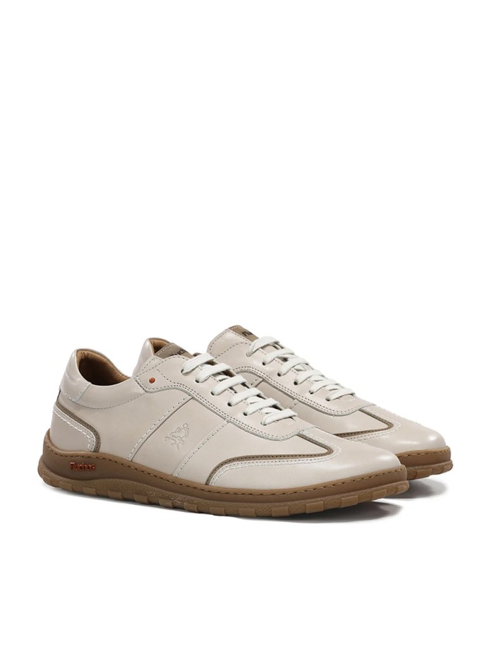 ZAPATO DEPORTIVO DE HORMA ANCHA PARA HOMBRE FLUCHOS JERRY F2501 BEIGE
