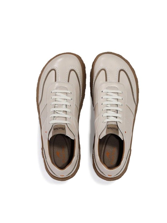 ZAPATO DEPORTIVO DE HORMA ANCHA PARA HOMBRE FLUCHOS JERRY F2501 BEIGE