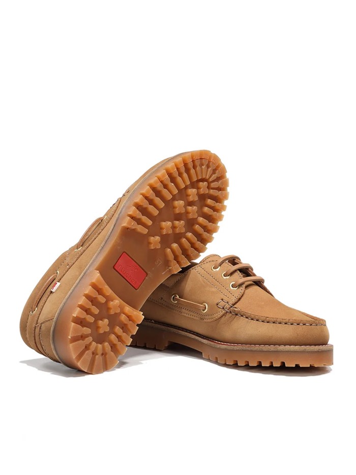 NÁUTICO CLÁSICO DE PIEL DE NOBUCK PARA MUJER FLUCHOS SCOTT F0053 CUERO