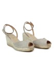 ALPARGATAS DE YUTE CON CUÑA GAIMO SOLENE TAUPE