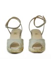 ALPARGATAS DE YUTE CON CUÑA GAIMO SOLENE TAUPE