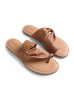 SANDALIA PALA DE PIEL KISERIAN CUERO | PIEL SUAVE Y PLANTA ACOLCHADA PARA MUJER