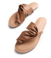 SANDALIA PALA DE PIEL KISERIAN CUERO | PIEL SUAVE Y PLANTA ACOLCHADA PARA MUJER