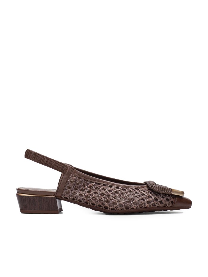 ZAPATO DESTALONADO HISPANITAS RHV264658 SOHO-V26 AVELLANA