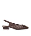 ZAPATO DESTALONADO HISPANITAS RHV264658 SOHO-V26 AVELLANA