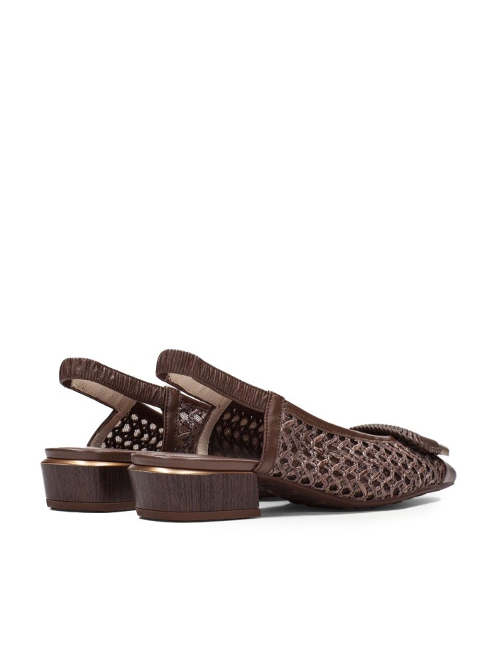 ZAPATO DESTALONADO HISPANITAS RHV264658 SOHO-V26 AVELLANA