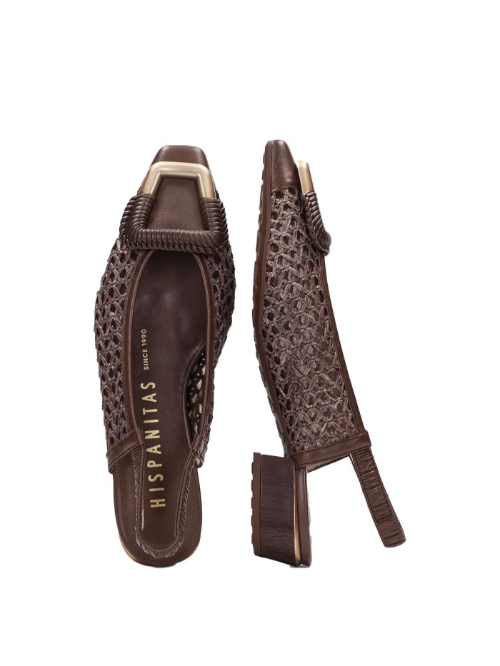 ZAPATO DESTALONADO HISPANITAS RHV264658 SOHO-V26 AVELLANA