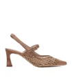 ZAPATO DE TACÓN DESTALONADO HISPANITAS RHV264671 SOHO-V26 ALMOND