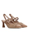 ZAPATO DE TACÓN DESTALONADO HISPANITAS RHV264671 SOHO-V26 ALMOND