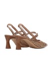 ZAPATO DE TACÓN DESTALONADO HISPANITAS RHV264671 SOHO-V26 ALMOND