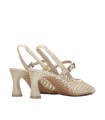 ZAPATO DE TACÓN DESTALONADO HISPANITAS RHV264671 SOHO-V26 BEIGE