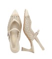 ZAPATO DE TACÓN DESTALONADO HISPANITAS RHV264671 SOHO-V26 BEIGE