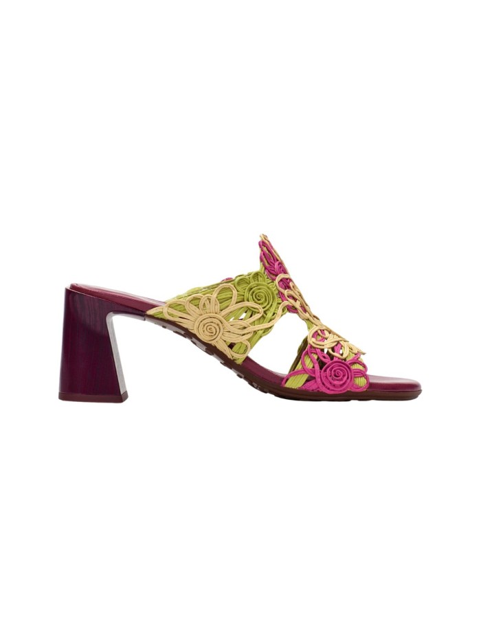 SANDALIAS MILE DE TACÓN PARA MUJER HISPANITAS HV264801 ORQUIDEA MULTI YELLOW
