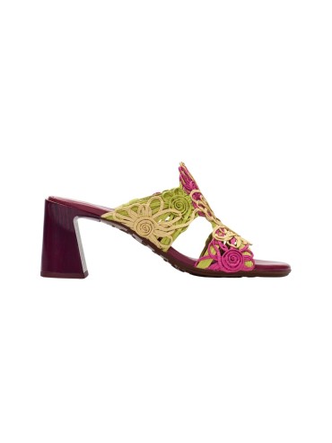 SANDALIAS MILE DE TACÓN PARA MUJER HISPANITAS HV264801 ORQUIDEA MULTI YELLOW