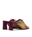 ZUECO DE TACÓN PARA MUJER HISPANITAS AMAPOLA HV264800 MULTICOLOR