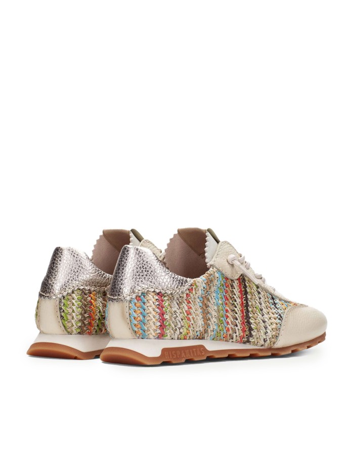 ZAPATILLAS URBANAS MULTICOLOR HISPANITAS RHV264596 BOLERO-V26 BUTTER