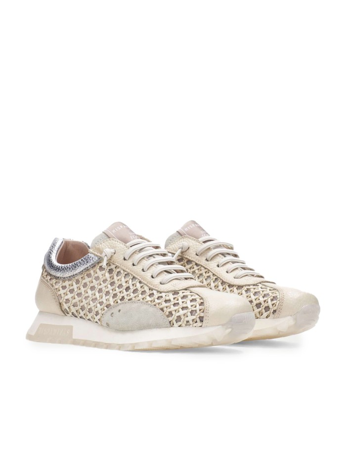 ZAPATILLAS URBANAS BEIGE PARA MUJER HISPANITAS RHV264741 BOLERO-V26 BUTTER