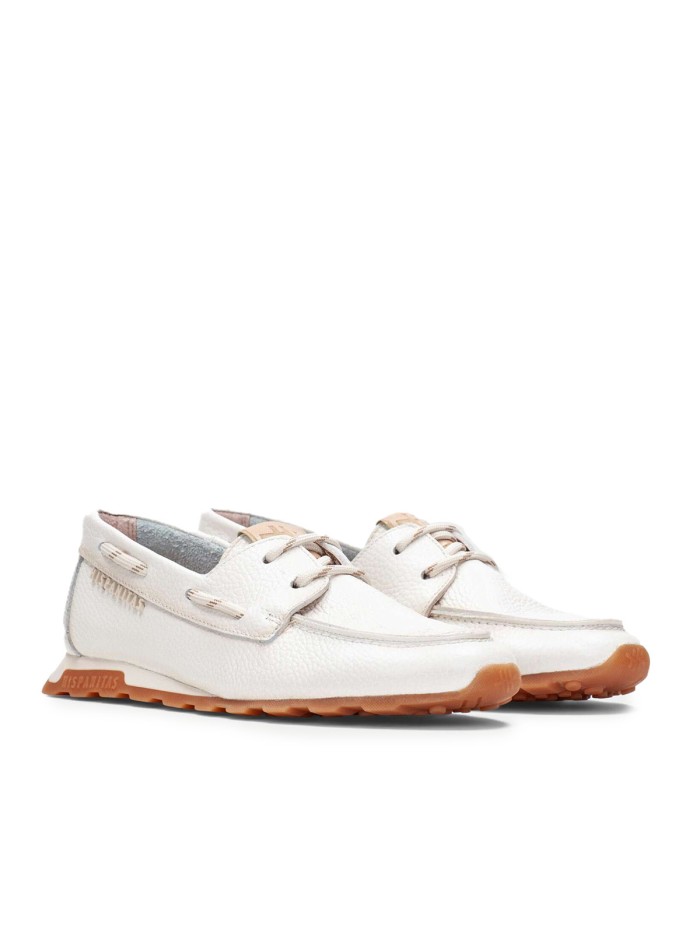 ZAPATOS DE PIEL CON CORDONES PARA MUJER HISPANITAS HV264603 BOLERO-V26 BEIGE