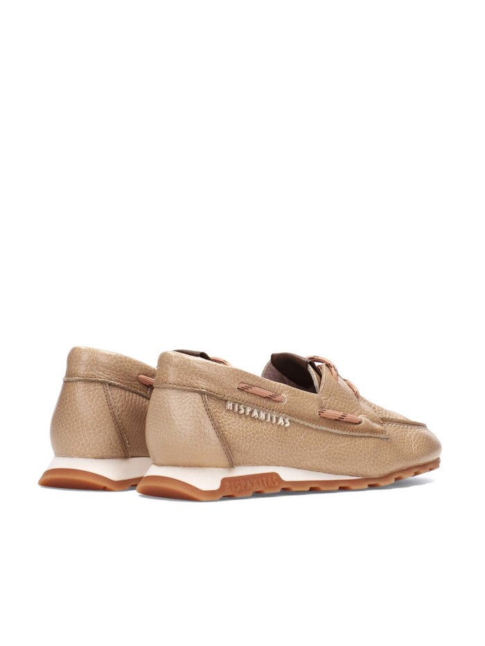 ZAPATO DE CORDONES RETRO EN PIEL PARA MUJER HISPANITAS HV264603 ZINNIA CAMEL