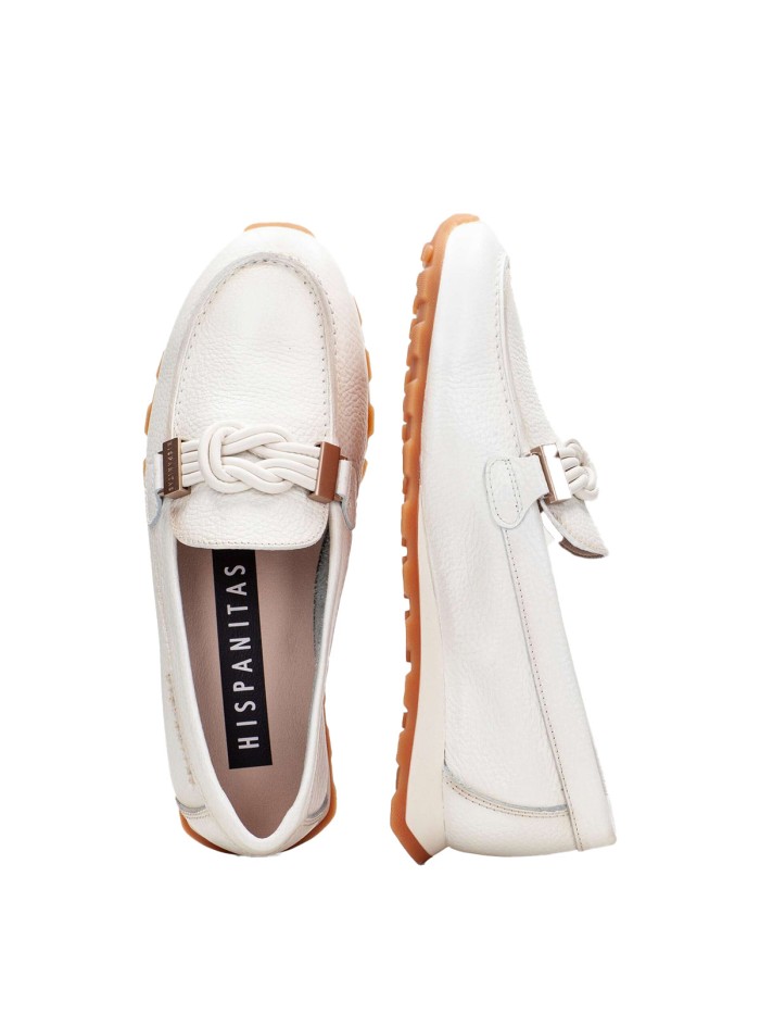 ZAPATO DE CORDONES RETRO EN PIEL PARA MUJER HISPANITAS HV264603 ZINNIA CAMEL