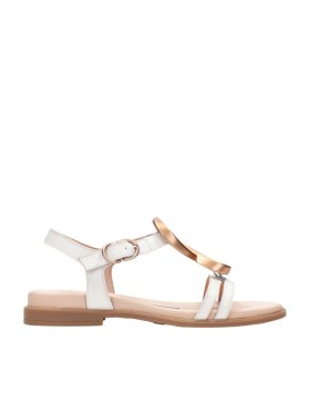 SANDALIA DE TIRAS CON ADORNO DE INFINITO PARA MUJER HISPANITAS BALI CHV264765 BEIGE