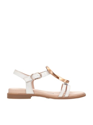SANDALIA DE TIRAS CON ADORNO DE INFINITO PARA MUJER HISPANITAS BALI CHV264765 BEIGE