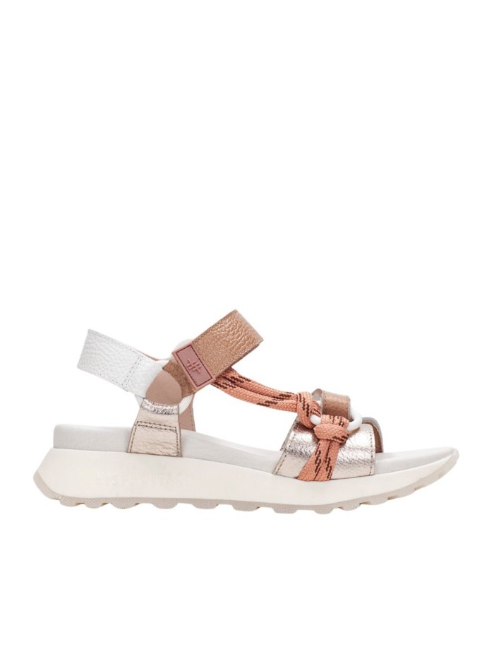 SANDALIAS SPORT EN TENDENCIA DE PIEL PARA MUJER HISPANITAS AMBAR CHV264869 CAVA