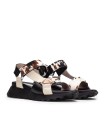 SANDALIA SPORT DE MUJER CON DETALLES PONY HISPANITAS AMBAR CHV264807 NEGRO