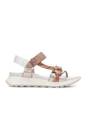 SANDALIAS CASUAL LIGERAS DE PIEL PARA MUJER HISPANITAS AMBAR CHV264807 CAVA