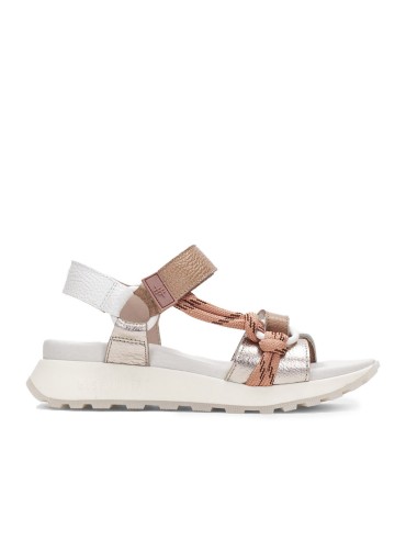 SANDALIAS CASUAL LIGERAS DE PIEL PARA MUJER HISPANITAS AMBAR CHV264807 CAVA