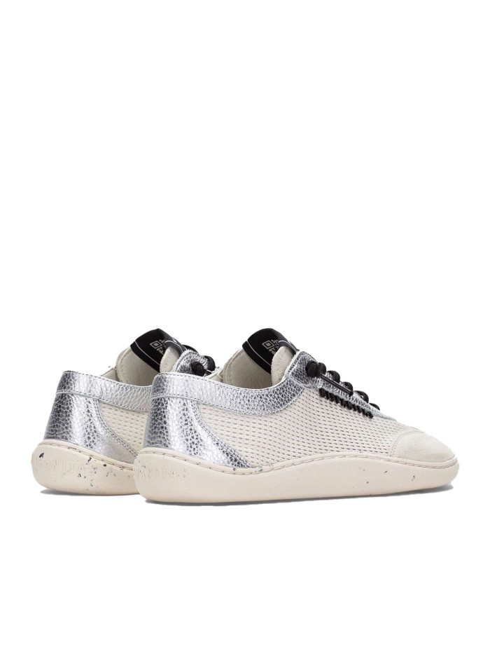 ZAPATILLAS BAREFOOT DE MUJER HISPANITAS VELOUR-FORMENTERA HV264573 PLATA