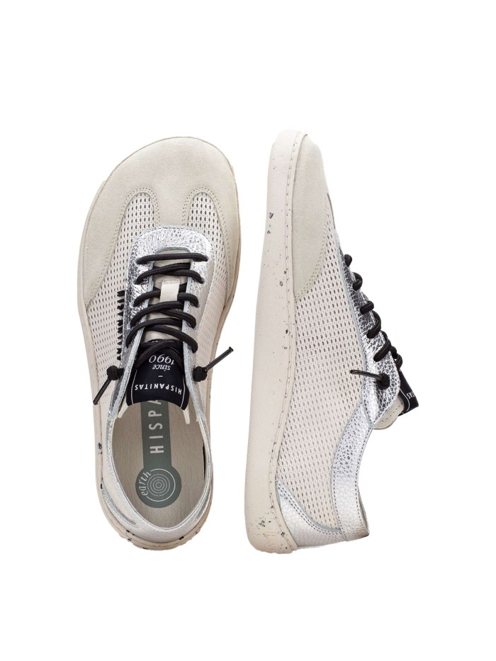 ZAPATILLAS BAREFOOT DE MUJER HISPANITAS VELOUR-FORMENTERA HV264573 PLATA