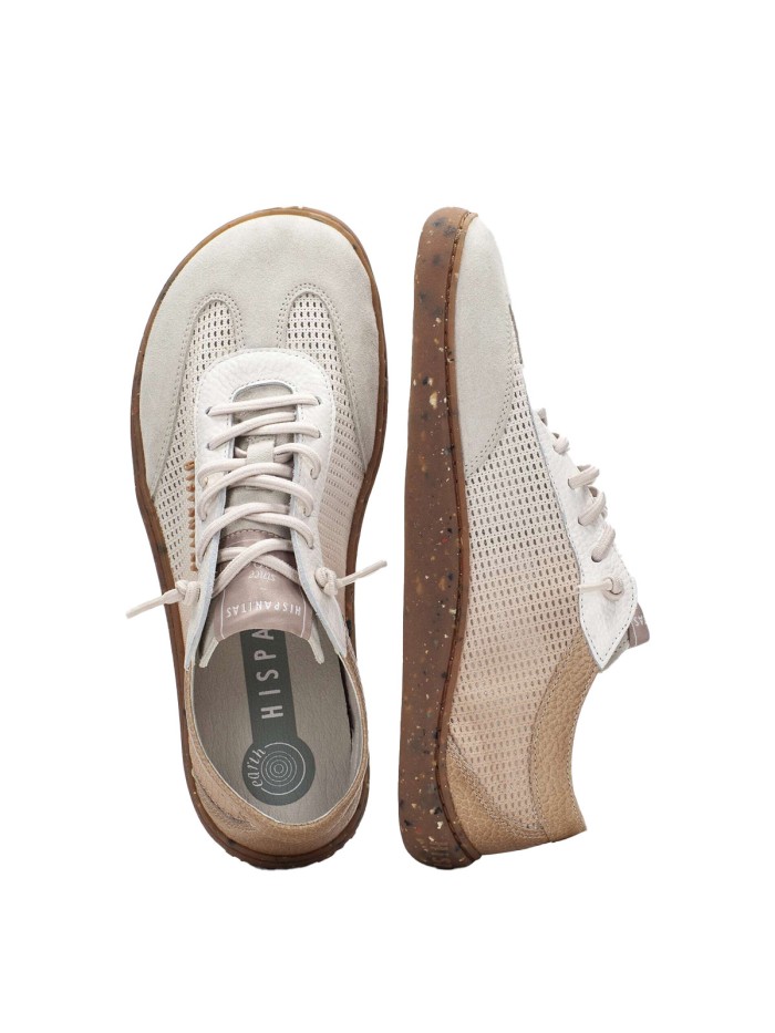 ZAPATILLAS BAREFOOT DE MUJER HISPANITAS SHV264573 VELOUR BEIGE