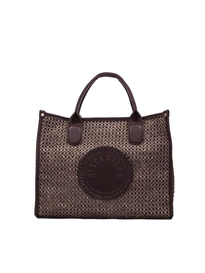 BOLSO SHOPPER BAG PARA MUJER HISPANITAS BV264717 AVELLANA