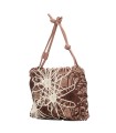 BOLSO DE HOMBRO NATURAL PARA MUJER HISPANITAS BV264729 MARRÓN