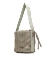 BOLSO BANDOLERA DE RAFIA PARA MUJER HISPANITAS BV264541 ALGA