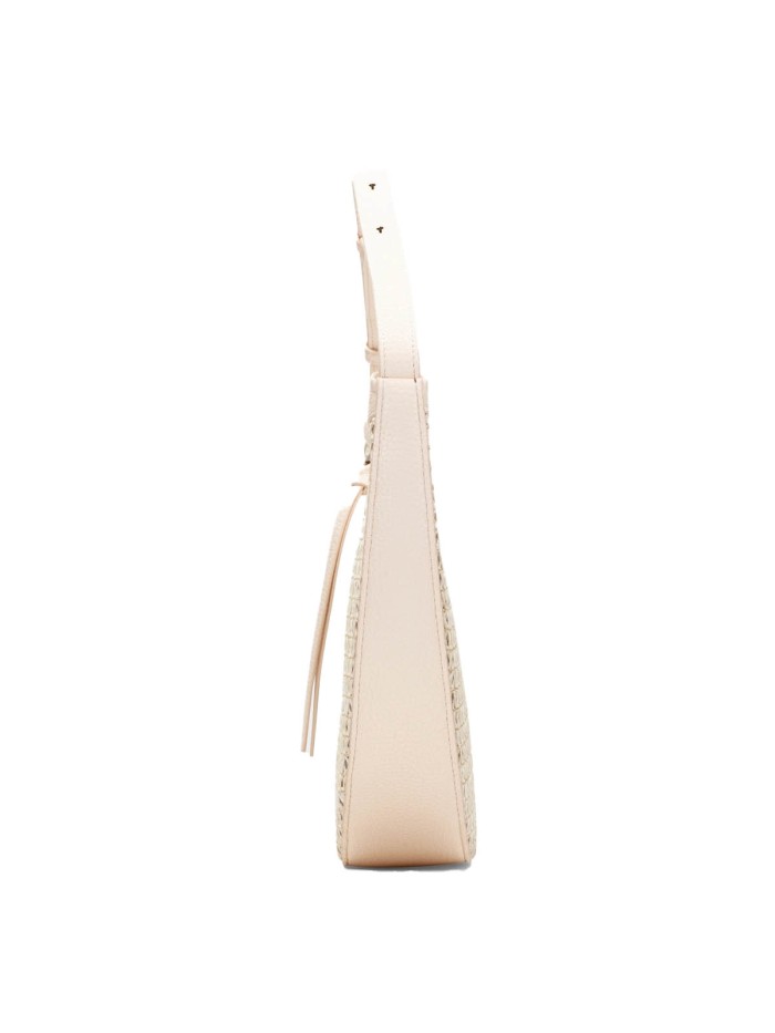 BOLSO HOBBO DE RAFIA PARA MUJER HISPANITAS MARRAKECH CREMA BV264718
