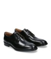 ZAPATOS CON CORDONES DE PIEL DE VESTIR PARA HOMBRE HOBBS- 2 NEGRO
