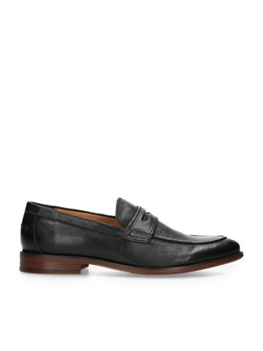 MOCASINES DE PIEL CON ANTIFAZ PARA HOMBRE HOBBS 4 NEGRO