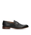 MOCASINES DE PIEL CON ANTIFAZ PARA HOMBRE HOBBS 4 NEGRO