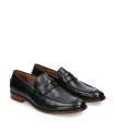 MOCASINES DE PIEL CON ANTIFAZ PARA HOMBRE HOBBS 4 NEGRO