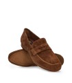 MOCASINES DE VESTIR EN PIEL DE SERRAJE CON ANTIFAZ PARA HOMBRE HOBBS 6 CUERO