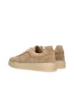 ZAPATILLAS URBANAS DE PIEL CON CORDONES PARA HOMBRE HOBBS 7 TAUPE