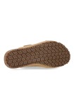 SANDALIAS PLANAS BAERFOOT DE DOBLE HEBILLA PARA MUJER INTERBIOS 1005 BEIGE