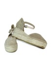 ALPARGATAS DE YUTE CON CUÑA PARA MUJER MACARENA JAVA 26 BEIGE