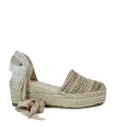 ALPARGATAS DE CUÑA DE YUTE PARA MUJER MACARENA JAVA 84 JULIETA TAUPE